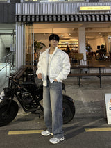 ターンウェーブワイドデニムパンツ