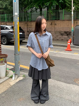 Hika Layered Skirt Pants