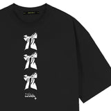 HOLY RIBBON OVER FIT SHORT-SLEEVED T-SHIRT_BLACK