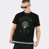 アンモナイトショートスリーブTシャツ (Black)