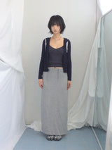 Slim Base String Long Skirt