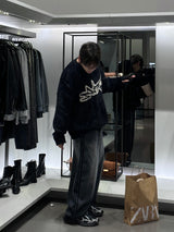 アンゴラアーキテクチャーグラフィックニット5C