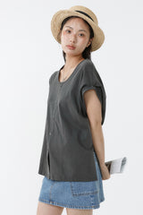 PIGMENT MAISON TOP_CHARCOAL