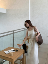 De Mer Square Sleeveless Long Dress / 3 colors
