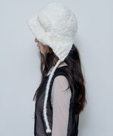 BUNNY TROOPER BEANIE (IVORY)_F24ZE914