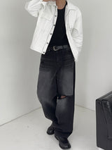 ED Evil Mix Trucker Snap Jacket (2C)