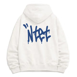 graffiti font logo 2-way zip-up (4color)