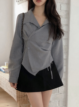 Rivet Basic A-line Mini Skirt Pants (2color)