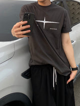 ライジングレタリング半袖Tシャツ 3C