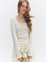Heart Lay T-Shirt (Cream)