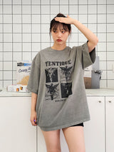 VENTIQUE Pigment Dark Angel T-shirt 3color