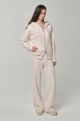 06 Crystal Straight Pants, Pink