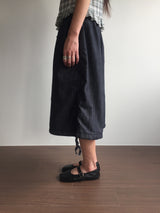 Selvage culottes denim pants (1color)