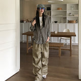 Cadel Vintage Check Geek Chic Overfit Long Sleeve Shirt