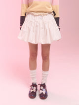 balloon skirt_white dot
