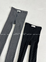 dotted socks stocking leggings