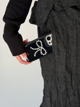 ribbon stud case (black)