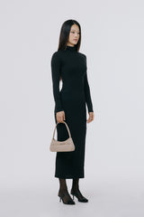 Mini Buckle Small Baguette Bag - Latte Beige