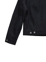 6CRAYON 11.3oz インディゴブルーノンフェイドショートデニムジャケット