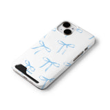 [Glossy] Thin Blue Ribbon 02 Phone Case