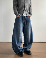Simon Curved Denim Pants
