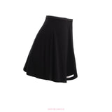 WRAP HIP COVER SKIRT - BLACK