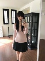 Rubin off-shoulder knitwear (2 colors)