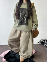 dini side pintuck balloon wide long pants 🖤🩷🩶4 COLOR