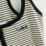 Reto Stripe Slim Racer Tank