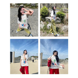 '4 SENSE' オーバーサイズTシャツ_WHITE