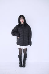 Duck-Down Light Hooded Slim Lightweight Padded (2colors)