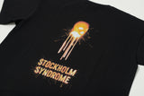 SPARKLE LOGO TEE - BLACK