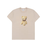 24FW ブロックベアショートスリーブTシャツ ベージュ