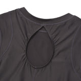 PRINT POINT RASHGUARD [CHARCOAL]