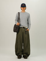 PE Cotton Pocket Shoulder Bag