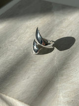 [925silver] Water flat ring
