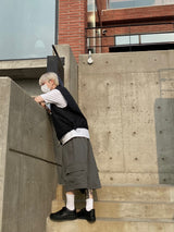 Dome Nylon Cargo Half Pants 3C