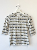pattern henly neck T