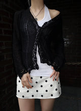 vintage lace cardigan