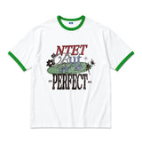 イッツ パーフェクト オーバーフィット リンガー Tシャツ(3color)