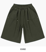 リベットヘビーパイルバミューダパンツ