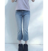 capri denim pants
