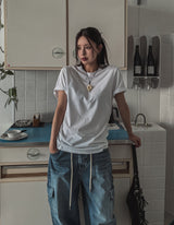[U-BASIC] サマークーリングスリムフィット半袖Tシャツ