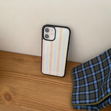 パジャマ柄スマホケース (ガラスバンパー)