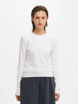 LACE ROUND NECK T-SHIRT