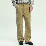 w&sコーデュロイファティーグパンツ sand beige