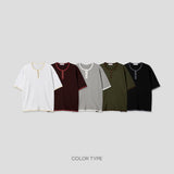 デイイングワッフルショートスリーブTシャツ -5C
