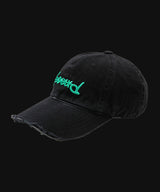 F****D SIGN STRAPBACK DAMAGE -WASHED BLACK-