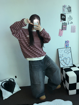 BALLOON PARACHUTE バックスナップバルーンデニムパンツ 🩵🖤2COLOR