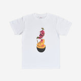 ウォーターメロン & フラワーTシャツ